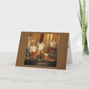 CARTES POUR FÊTES ANNUELLES BOUGIES DE NOËL ILLUMINÉES CHEMINÉE MANTEAU DE REM