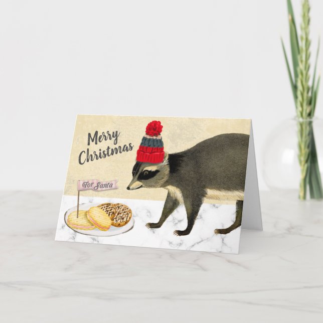 Cartes Pour Fêtes Annuelles Boulangerie à pâtisserie Naughty Christmas cookie  (Devant)