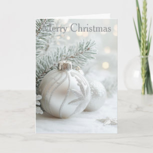 Cartes Pour Fêtes Annuelles Boule de Noël