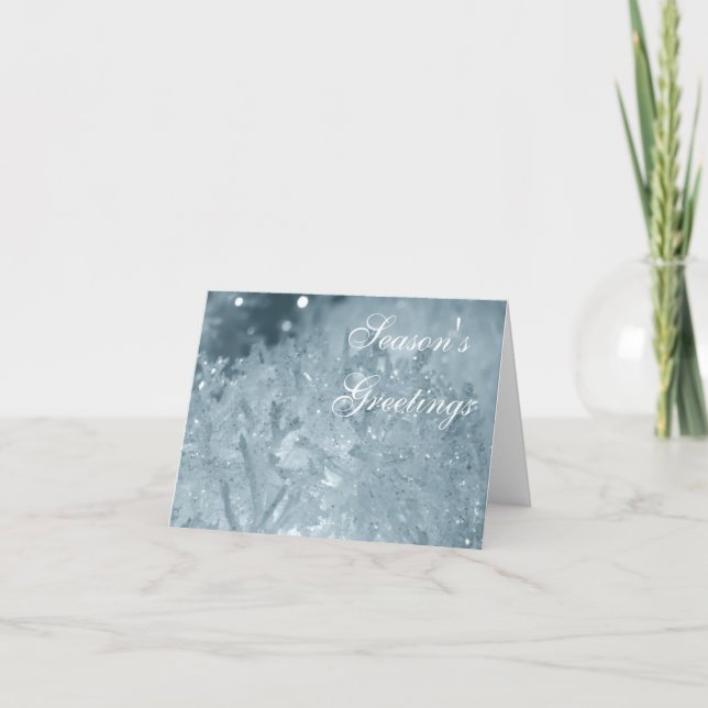 Cartes Pour Fêtes Annuelles Boules de neige 2 (Devant)