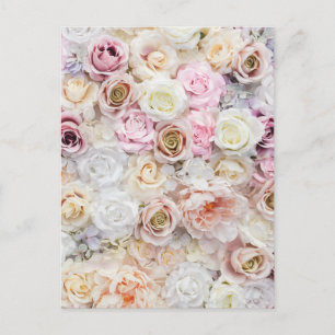Cartes Pour Fêtes Annuelles Bouquet de fleurs