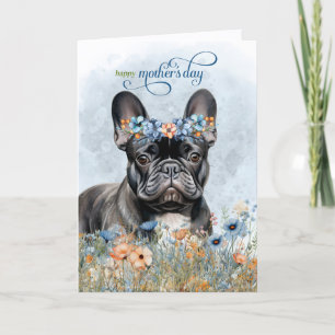 Cartes Pour Fêtes Annuelles Bouquet de fleurs sauvages pour maman de Bouledogu