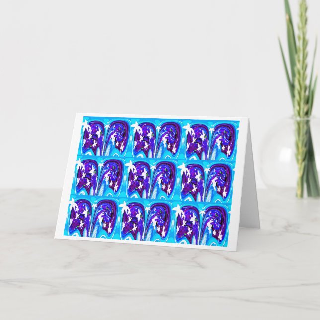 Cartes Pour Fêtes Annuelles Breeze (Devant)