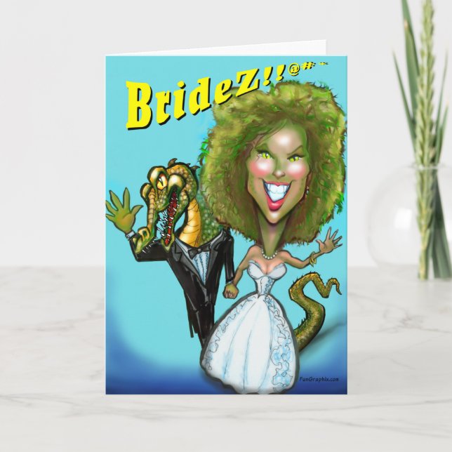 Cartes Pour Fêtes Annuelles BrideZ ! !@#* (Devant)
