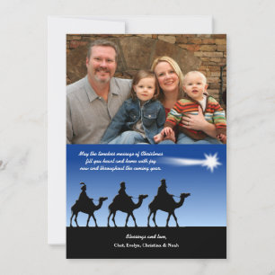 Cartes Pour Fêtes Annuelles Bright Star Photo Christmas Card