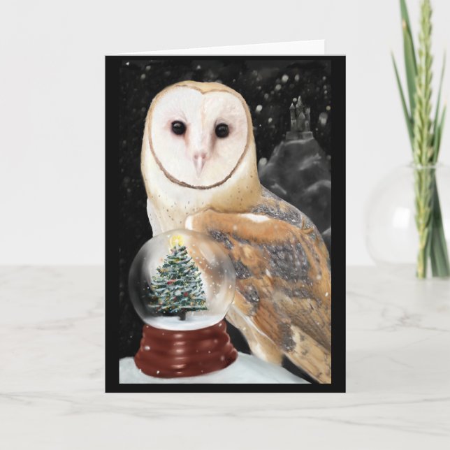 Cartes Pour Fêtes Annuelles Bringer de Noël (Devant)