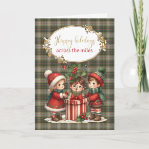 Cartes Pour Fêtes Annuelles Brodie Hunting Original Scottish Tartan