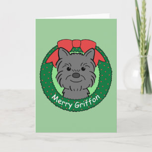 Cartes Pour Fêtes Annuelles Bruxelles Griffon Noël