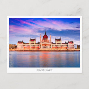 Cartes Pour Fêtes Annuelles Budapest and Danube River, Hhongrie