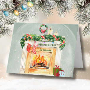 Cartes Pour Fêtes Annuelles Budget Foyers Cadeaux Globe de neige Effet Noël