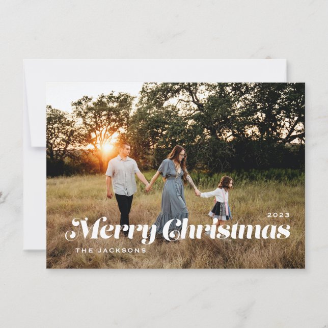 Cartes Pour Fêtes Annuelles Budget Joyeux Noël (Devant)