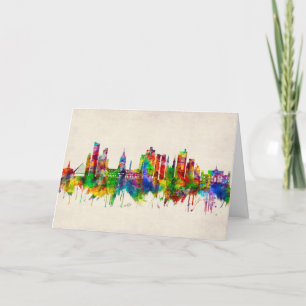 Cartes Pour Fêtes Annuelles Buenos Aires Argentine Skyline