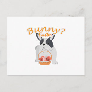 Cartes Pour Fêtes Annuelles Bulldog Pâques amusant pour les garçons filles amo