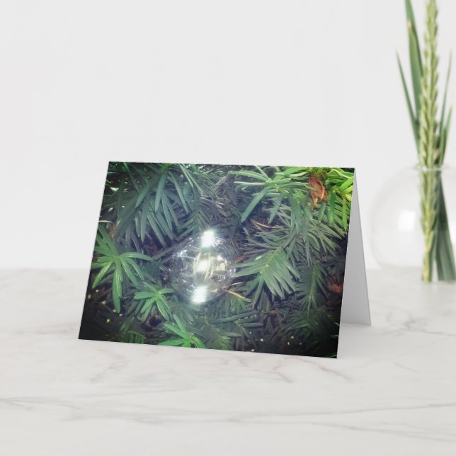 Cartes Pour Fêtes Annuelles Bulle de vacances (Devant)