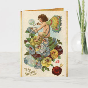CARTES POUR FÊTES ANNUELLES BULLES DE SOUFFLE DE LA FAIRE VALENTINE, PANNEAUX,