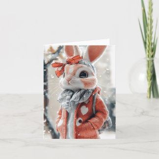 Cartes Pour Fêtes Annuelles Bunny Hop