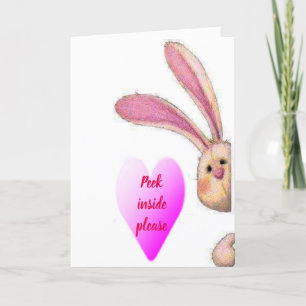 CARTES POUR FÊTES ANNUELLES BUNNY SAYS