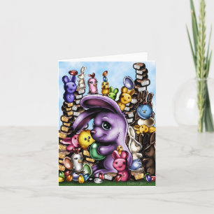 Cartes Pour Fêtes Annuelles BunnyPâques1b