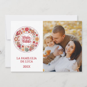 Cartes Pour Fêtes Annuelles Buon Natale