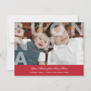 Cartes Pour Fêtes Annuelles Buon Natale