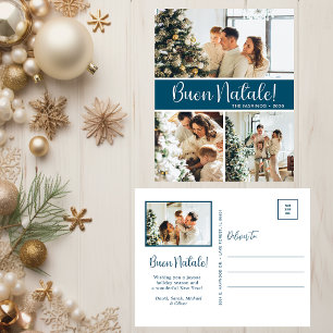 Cartes Pour Fêtes Annuelles Buon Natale 4 Photo