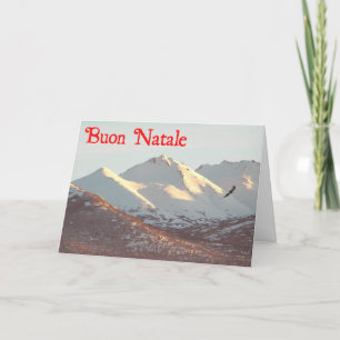 Cartes Pour Fêtes Annuelles Buon Natale - Aigle d'hiver
