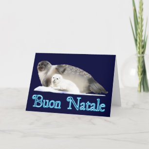 Cartes Pour Fêtes Annuelles Buon Natale - joint bagué