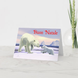 Cartes Pour Fêtes Annuelles Buon Natale - Mama Nez Meilleur