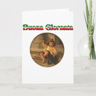 Cartes Pour Fêtes Annuelles Buona Giornata (Bonne Journée)