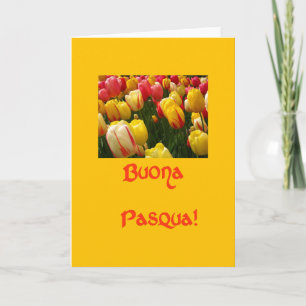Cartes Pour Fêtes Annuelles Buona Pasqua Italien Bonne Pâques