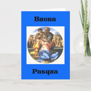 Cartes Pour Fêtes Annuelles BuonaPasqua - style heureux d'Italien de Pâques