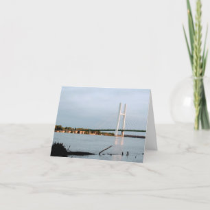 Cartes Pour Fêtes Annuelles Burlington, pont de l'Iowa