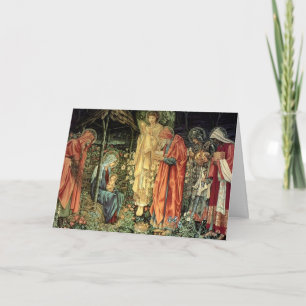 Cartes Pour Fêtes Annuelles Burne-Jones, Adoration des Mages