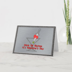Cartes Pour Fêtes Annuelles Buvez jusqu'à la dernière goutte le **** s de Bi