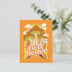 Cartes Pour Fêtes Annuelles Ça devient mieux Sensations Super Good Vibes & R