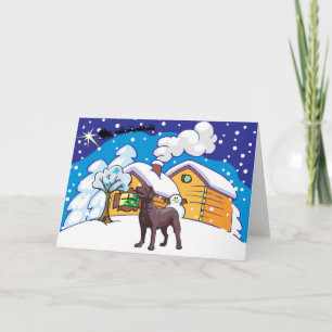 Cartes Pour Fêtes Annuelles cabine du laboratoire de chocolat