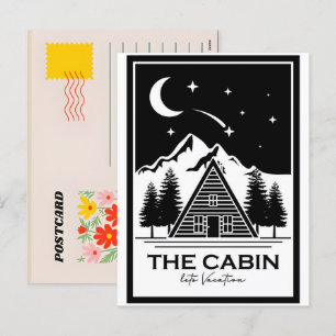 Cartes Pour Fêtes Annuelles Cabine rustique Retraites pittoresques pour les
