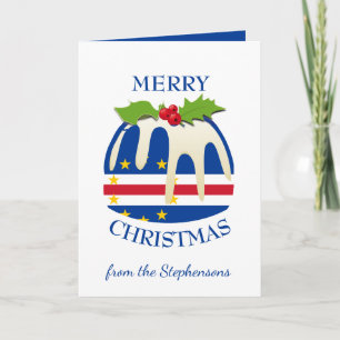 Cartes Pour Fêtes Annuelles CABO VERDE Cap-Vert Pouding de Noël festif Noë