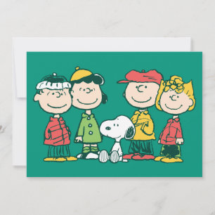 Cartes Pour Fêtes Annuelles cacahuètes   Arbre de Noël de menthe poivrée