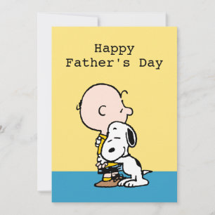 Cartes Pour Fêtes Annuelles cacahuètes   Happy Fête des pères Hug