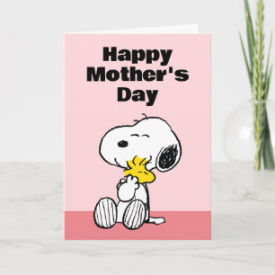 Cartes Pour Fêtes Annuelles cacahuètes   Happy Mother's Day Hug