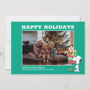 Cartes Pour Fêtes Annuelles cacahuètes   Plus Le Merrier Est Merrier