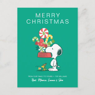 Cartes Pour Fêtes Annuelles cacahuètes   Plus Le Merrier Est Merrier