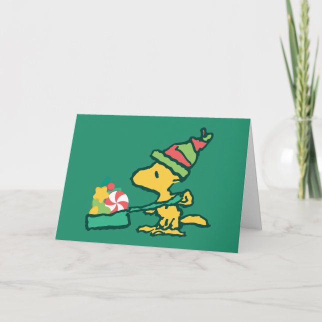 Cartes Pour Fêtes Annuelles cacahuètes | Plus Le Merrier Est Merrier (Devant)