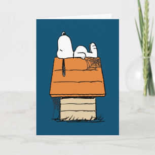 Cartes Pour Fêtes Annuelles cacahuètes Snoopy & the Boos