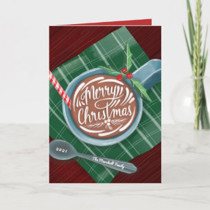 Cartes Pour Fêtes Annuelles Cacao classique Joyeux Noël Mug non photo