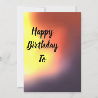 Cartes Pour Fêtes Annuelles Cad d'anniversaire