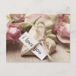 Cartes Pour Fêtes Annuelles Cadeau d'amour romantique pour elle