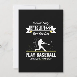 Cartes Pour Fêtes Annuelles Cadeau D'Amoureux De Baseball Pour Joueur D'Équipe