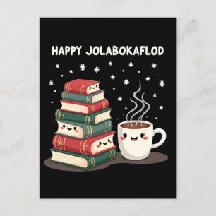 Cartes Pour Fêtes Annuelles Cadeau de célébration de famille Jolabokaflod joye